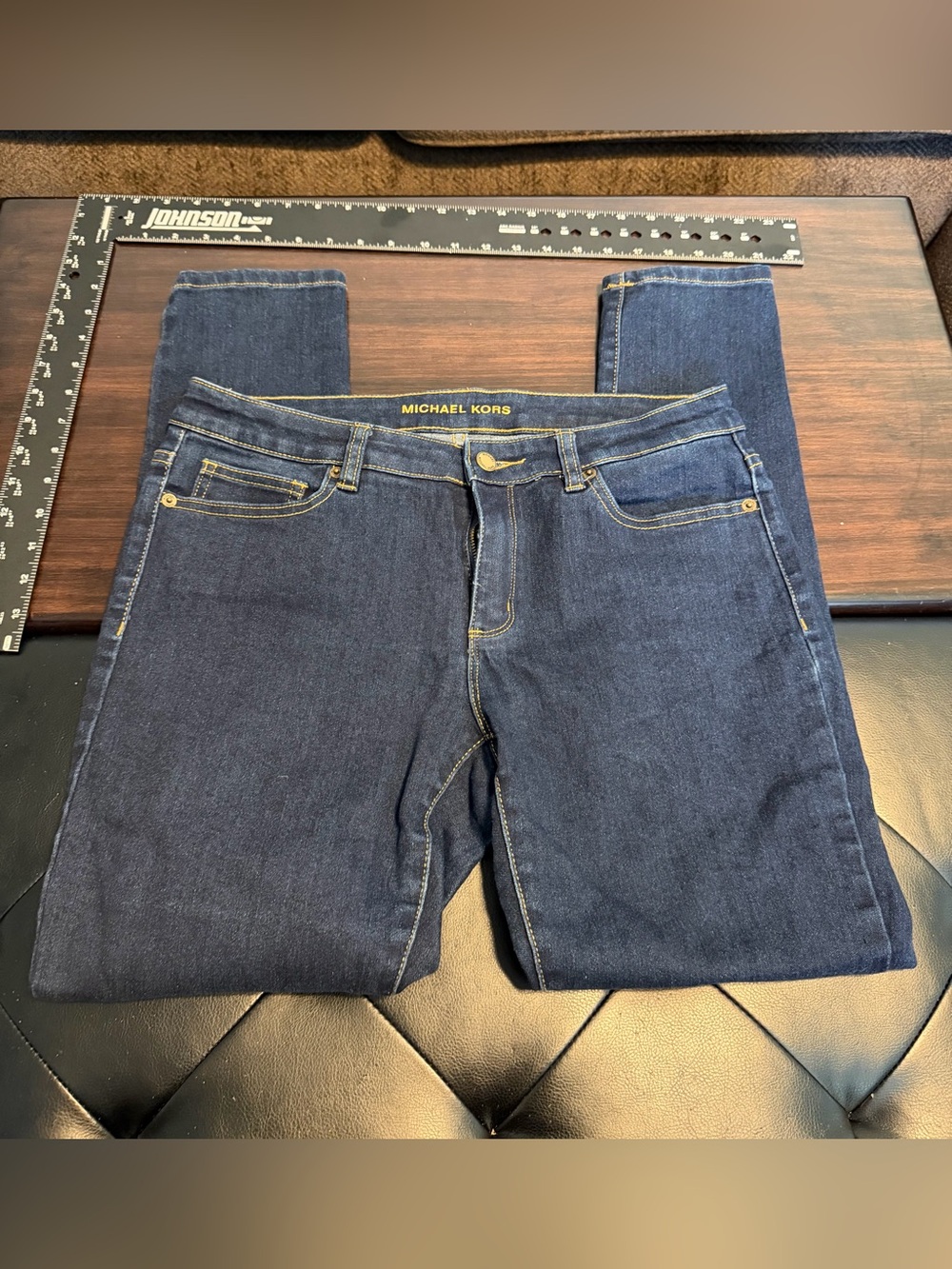 Michael Kors Dark Blue Slim Skinny Jeans